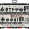 Bosch Zubehör Frässet gemischt | 1 4 | 15 Stück - 2607017473