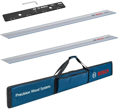 Bosch Zubehör fsn 1400 Führungsschienenset | 2 x FSN 1400 + FSN-Blatt | in Werkzeugtasche - 0615990m8z