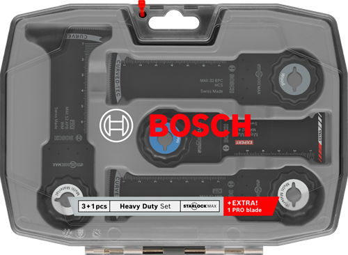 Ty Bosch Zubehör Heavy Du Sägeblatt-Set | 4-teilig - 2608669094