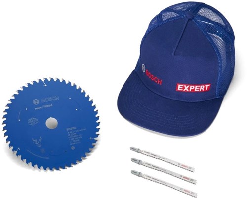 Bosch Zubehör Holzbearbeitungsset | + Kappe - 061599765p