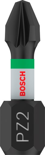 Bosch Zubehör Schlagkontrollbit | pz2 | 25mm | 2 Stück - 2608522401