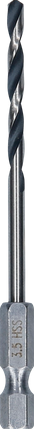 Bosch Zubehör Metallbohrer HSS Pointteq | 3,5 mm – 2608577868