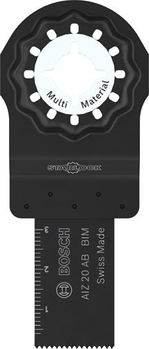 Bosch Zubehör Multimaterial-Sägeblatt AIZ 20 Ab | Starlock | 20x30mm | 5 Stück - 2608669252