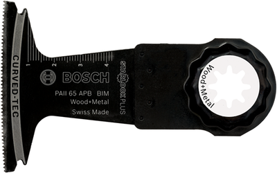 Bosch paii 65 apb bim Tauchsägeblatt – 65 x 50 mm – für Holz und Metall