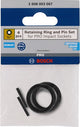 Bosch Zubehör Stift und Ring 3 4 Kraft-Steckschlüsseleinsätze | 4 Stück - 2608003067