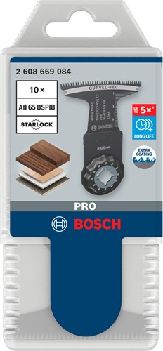 Bosch Zubehör Pro AII 65 BSPIB Tauchsägeblatt | 65x40mm | 10 Stück - 2608669084