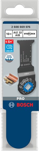Bosch Zubehör Pro Aiz 32 Aib Tauchsägeblatt | 32x50mm | 10 Stück - 2608669076