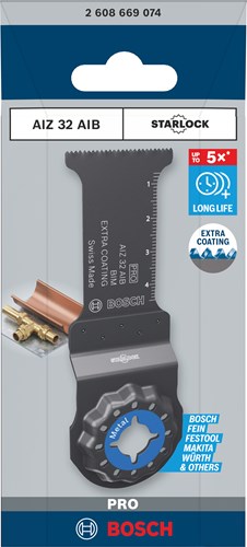 Bosch Zubehör Pro Aiz 32 Aib Multitool Sägeblatt | 32x50mm - 2608669074