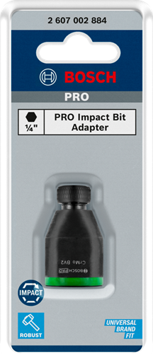 Bosch Zubehör Pro Impact Bit-Adapter | 1 2 - 2607002884