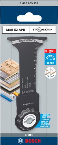 Bosch Maii 52 APB – Multifunktionssägeblatt – Starlock Max – Bimetall-Konstruktion