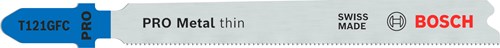 Bosch Zubehör Pro Metal Thin T121GFC Stichsägeblatt | 92mm | 5-teilig - 2608655104