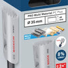Bosch Zubehör Pro Multi Material PC Plus Lochsäge | 35 mm – 2608594378