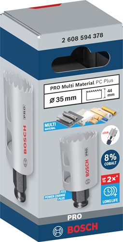 Bosch Zubehör Pro Multi Material PC Plus Lochsäge | 35 mm – 2608594378