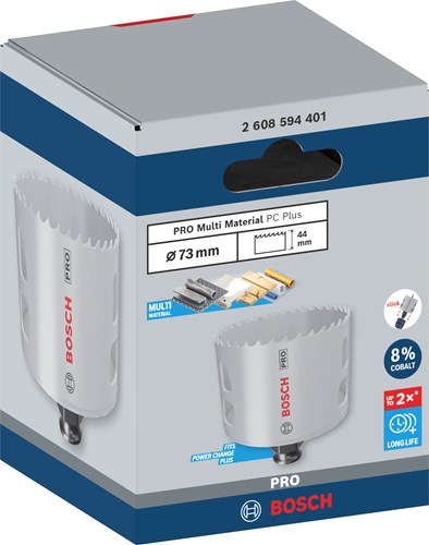 Bosch Pro Multi Material PC Plus Lochsäge 73 mm – 2608594401