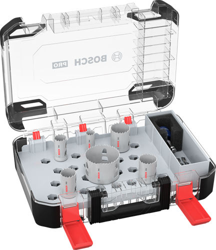 Bosch Zubehör Pro Multi Material PC plus Lochsägen-Set | 9 Stück - 2608594424