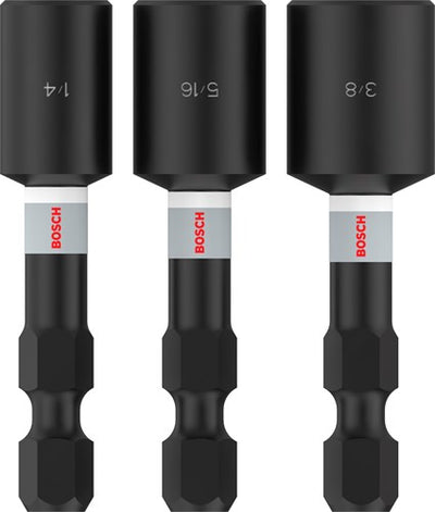 Imp Bosch Zubehör Pro Nutsetter Act | Kappe | 1 4x50mm | 5 16x50mm | 3 8x50mm | 3-teilig - 2608521u65