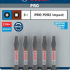 Imp Bosch Zubehör Pro P2R2 Act Bit | 55mm | 5-teilig - 2608522527