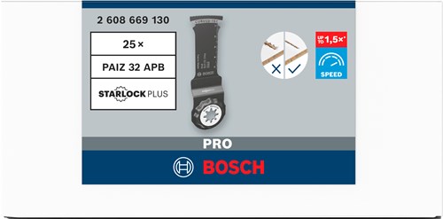 Bosch Zubehör Pro Paiz 32 Apb Tauchsägeblatt | 32x60mm | 1 Stück - 2608669130
