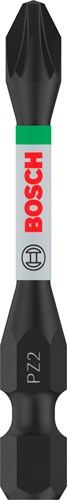 Bosch Zubehör Pro Pozidriv Schlagschrauberbit | pz2 | 55mm | 2 Stück - 2608522544