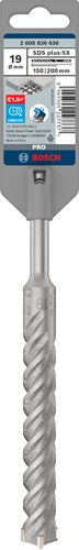 Bosch Zubehör Pro SDS Plus-5x Bohrhammer | 19 x 150 x 200 mm – 2608836636