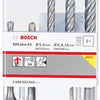 Bosch Zubehör Pro SDS Plus-5x Hammerbohrer-Set | 5 6 6 8 10 mm | 5 Stück - 2608833910