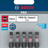 Imp Bosch Zubehör Pro Sl Act Bits | sl4.5 | sl5,5 (x2) | sl5.5 | sl6.5 | 25mm | 5 Stück - 2608521u60