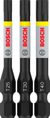 Imp Bosch Zubehör Pro T Act Bits | t25 | t30 | t40 | 55mm | 3 Stück - 2608521h55