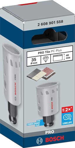 Bosch Zubehör Pro Tile PC Plus Lochsäge | 35mm | hs - 2608901558