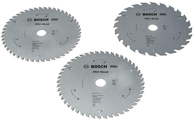 Bosch Zubehör Pro Holzkreissägeblätter | 160mm | 3 Stück - 2608644729