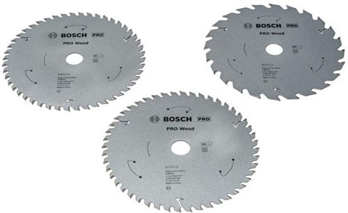Bosch Zubehör Pro Holzkreissägeblätter | 160mm | 3 Stück - 2608644729