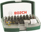 Bosch Zubehör Promoline 32-teiliges Schraubendreher-Bit-Set mit Farbkodierung – 2607017560
