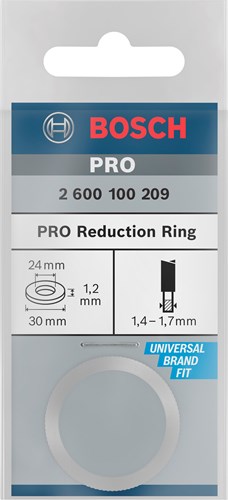 Bosch Zubehör Reduzierring für Kreissägeblätter 30 x 24 x 1,2 mm 1. - 2600100209
