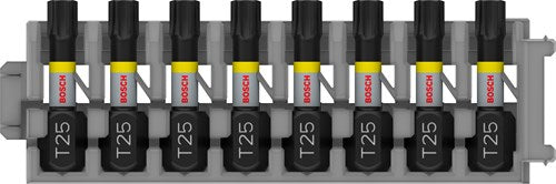 Imp Bosch Zubehör Schraube Bit Act Control T25, 25 mm 8x - 2608522381