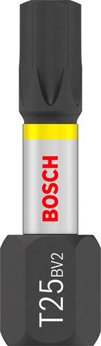 Imp Bosch Zubehör Schraubendreherbit | Tic-Tac-Box | 25x Act T25 25mm - 2607002806