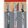 Bosch Zubehörset Stichsägen für Holz | 15 Stück - 2607011436