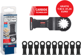Bosch Zubehör Starlock Aiz 32 Apib Bim, Holz+Metall, Curve-Tec 32 x 50 – 10er-Packung + Expert Aiz 32 APILT – 2608902398 - afbeelding 1
