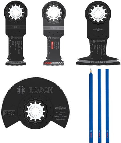 Bosch Zubehör Starlock-Klingen | in Mini-L-Box | + Bleistifte - 061599766v