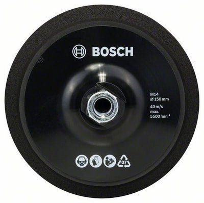 Bosch Stützteller M 14 - ø 150 mm - mit Klettverschluss