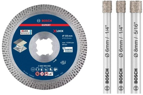 Bosch Zubehör Fliesenset Diamant + Marker - 0615997678
