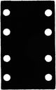 Bosch Zubehör Zwischenweg, 80x133mm, 2x - 2608000813