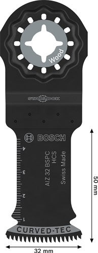 Bosch Zubehör Holzsägeblatt AIZ 32 BSPC | Starlock | 32x50mm - 2608669246