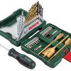 Bosch Zubehör X-Line 40-teilig - Titan Plus | Bohrer- und Schraubendreher-Bit-Set | 40 Stück - 2607017334
