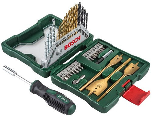 Bosch Zubehör X-Line 40-teilig - Titan Plus | Bohrer- und Schraubendreher-Bit-Set | 40 Stück - 2607017334