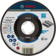 Bosch Zubehör X-Lock Schleifscheibe Expert für Metall 125x6x22,23mm, gebogen - 1 Stück - 2608619259