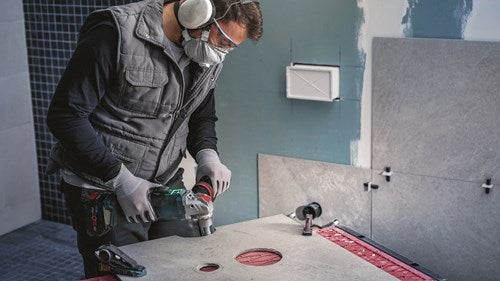 Bosch Zubehör X-Lock Diamantbohrer-Set ? 25,35,51,68mm + ? 20 mm Diamant-Fräsbohrer – 1 Stück – 2608599037
