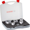 Bosch Zubehör X-Lock Diamantbohrer-Set ? 25,35,51,68mm + ? 20 mm Diamant-Fräsbohrer – 1 Stück – 2608599037