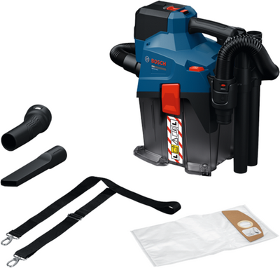 Bosch Blue Gas 18V-6LS professioneller Akku-Staubsauger | ohne Batterien und Ladegerät - 06019k2100