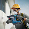Bosch Blue GBH 18V-22 Akku-Bohrhammer + Staubabsaugung GDE 18V-12 | ohne Akkus und Ladegerät | in L-Boxx - 0611924004