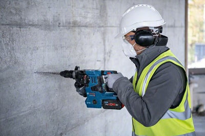 Bosch blau gbh 18v-28 cf | Akku-Bohrhammer 18 V SDS-Plus 3,3 J in L-Boxx 238 (2 x 8,0 Ah Procore-Akku + Ladegerät) – 0611921002