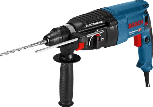 Bosch blauer Profi-Bohrhammer GBH 2-26 mit SDS-plus | 2,7j 830w - 06112a3000